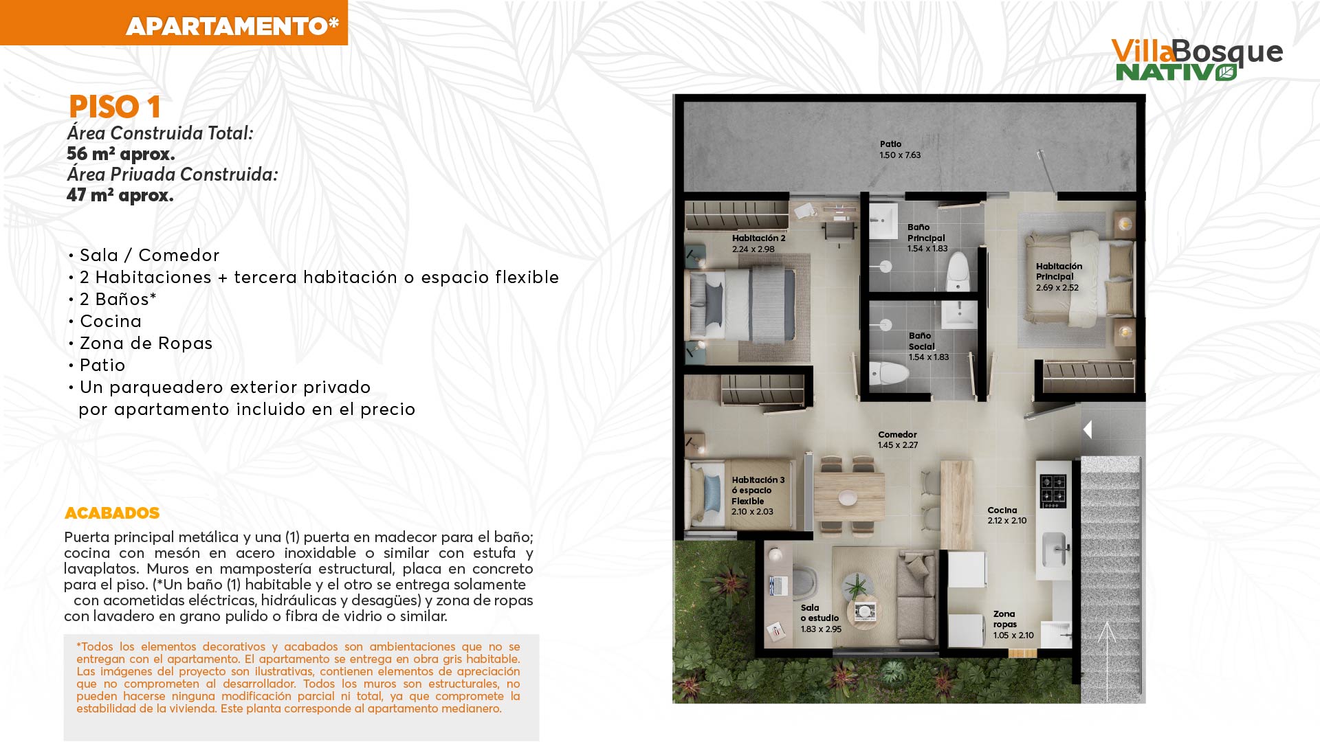 Piso 1 - Etapa 01 foto 2